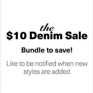 The $10 Denim Sale!